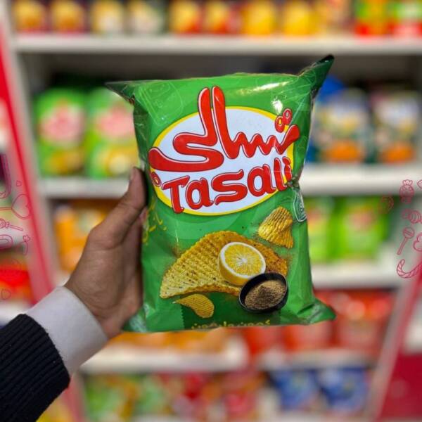 بطاطس مقرمشات تسالي كمون وليمون وسط 90جم